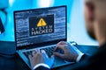 Ransomware Malware Attack And Breach Royalty Free Stock Photo