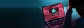 Ransomware Malware Attack And Breach Royalty Free Stock Photo
