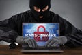 Ransomware Virus. Ransom Extortion Attack