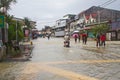 Rantau Panjang In Flood Royalty Free Stock Photo