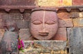 Ranthambore Fort, Stone carving of Temple Guard at a shrine