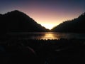 ranukumbolo lake hill sunrise