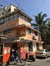 Streets of Bandra, Ranwar Village, Mumbai Royalty Free Stock Photo