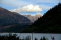 Ranwu lake along G318 national road during Tibet and Qinghai Royalty Free Stock Photo