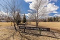 Raoul Wallenberg Park in Saskatoon, Saskatchewan, Canada