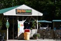 Rap-Tour Safari ride at Story Land amusement park in Glen, New Hampshire