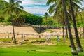 Rapa Nui historic boat arrives to Anakena beach, the crowd reception in Ahu Nau Nau