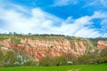 Rapa Rosie ravine near Sebes in Romania Royalty Free Stock Photo