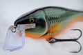 Rapala Super Shad Rap fishing lure plug HLW 14 cm Royalty Free Stock Photo