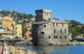 Rapallo castle Royalty Free Stock Photo