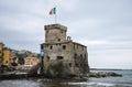 Rapallo Castle in Liguria Royalty Free Stock Photo