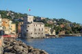 Rapallo Castle, Ligurian coast, Italy Royalty Free Stock Photo