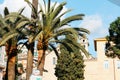 Rapallo, Italy - 03 27 2013: View of the streets of a resort town Rapallo