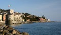 The castle. Rapallo. Tigullio gulf. Liguria. Italy Royalty Free Stock Photo