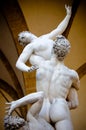 The of the Sabine Women 1574-82 by Giambologna Royalty Free Stock Photo