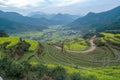 Rapeseed field-Jiangling, Wuyuan, Jiangxi Royalty Free Stock Photo