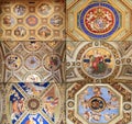 Raphael Rooms (Stanze di Raffaello), Vatican, Rome Royalty Free Stock Photo