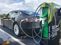 Rapid electric vehicle charging station in Auckland New Zealand