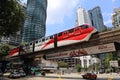 Rapid KL monorail train in Kuala Lumpur