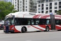 A Rapid MTS (Metropolitan Transit System) bus Royalty Free Stock Photo