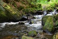 Rapid river waterfall, Wyming brook, england
