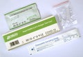 Rapid SARS-Cov-2 Antigen Test Card and accessories