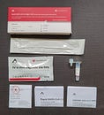 Rapid SARS-CoV-2 Antigen Test Colloidal Gold Nasopharyngeal Nasal Specimen InTec Products Medical Health Safety Covid-19 Package