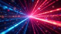 Rapid strobe pulses create dynamic light patterns, ray, line