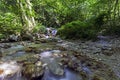 A rapid in a WWF oasi in long exposure