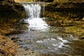 Flowing Waterfall In Ohio