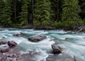 Rapids Below McDonald Falls Royalty Free Stock Photo