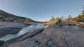 Rapids Flowing Out of Lake Vernon