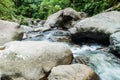 Rapids of Rio Hornito river in Pana