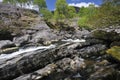 Rapids on River Tywi Royalty Free Stock Photo