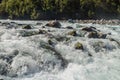 Rapids at Saltos del Petrohue waterfalls