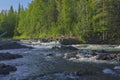 Rapids on the Umba river, Kola Peninsula