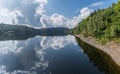 The Rappbode Dam lake in Harz, Germany