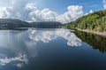 The Rappbode Dam lake in Harz, Germany