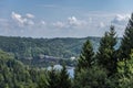 The Rappbode Dam lake in Harz, Germany