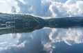 The Rappbode Dam lake in Harz, Germany