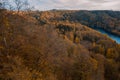 Rappbodetalsperre and Bode River in Harz Mountains National Park, Germany