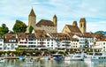 Rapperswil Castle at Lake Zurich in Swizterland