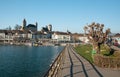 Rapperswil-swiss tourist destination Royalty Free Stock Photo