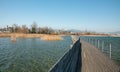 Wooden bridge from Hurden to Rapperswil