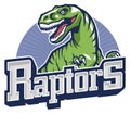 Raptor mascot Royalty Free Stock Photo