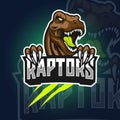 Raptors Logo Mascot Vector Illustration