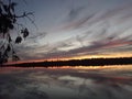 Rapturous Lake Sunset