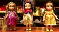 Rapunzel, snow white and belle disney dolls