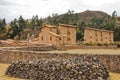 Raqchi ruins, Cuzco, Peru Royalty Free Stock Photo