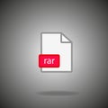 Rar archive file icon